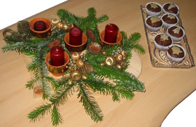 Weihnachtsmuffins-Rezept